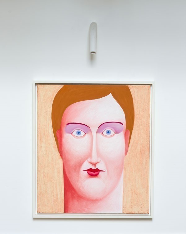 Installation view, Nicolas Party: Boys and Pastel, Inverleith House, Royal Botanic Garden Edinburgh