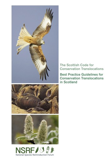 Scottish Code for Translocations front cover