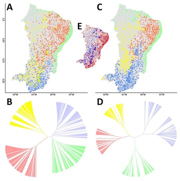 Using checklists and Species Distribution Models to define biomes in the Brazilian Northeast