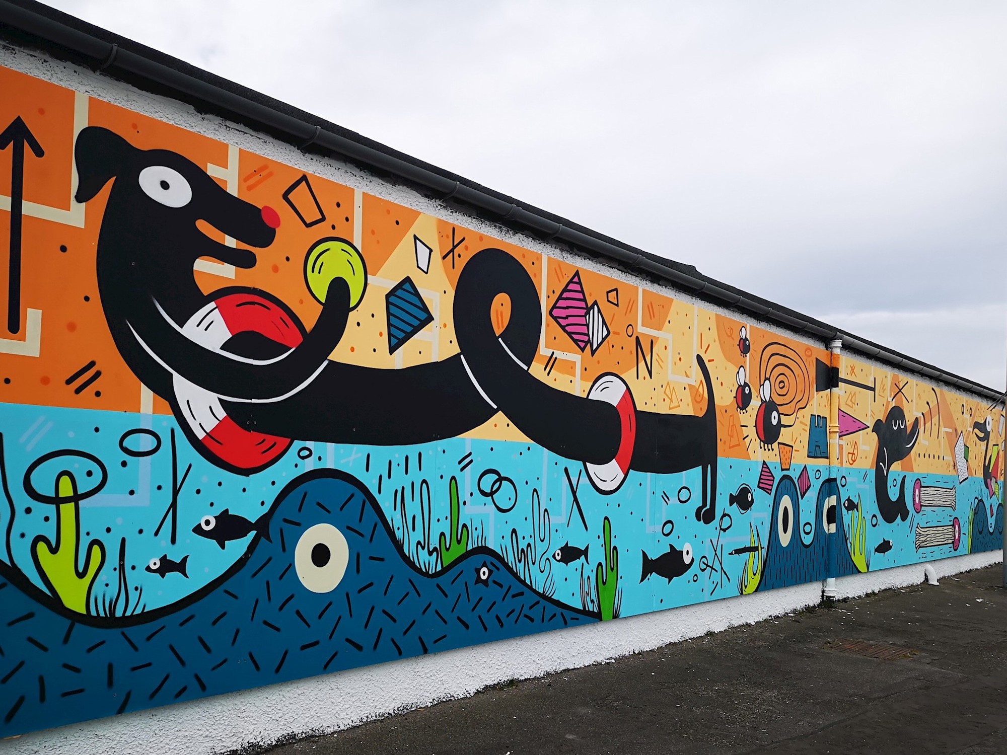 Seafield Promenade Mural